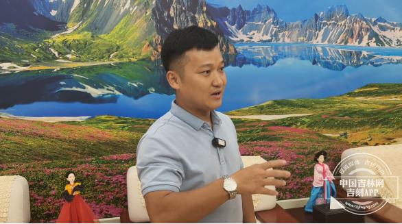 梁正强接受中国吉林网采访(张植塽/摄)