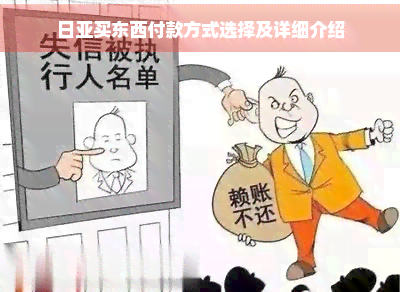 日亚买东西付款方式选择及详细介绍