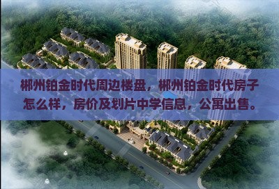 郴州铂金时代周边楼盘 郴州铂金时代周边楼盘