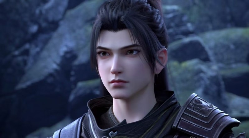 斗破苍穹:大美女曹颖正式现身,黑裙配大白腿超性感,比云韵还美