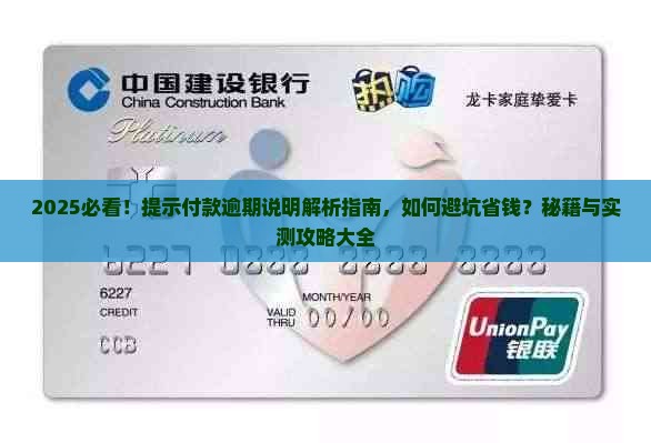 提示付款逾期说明