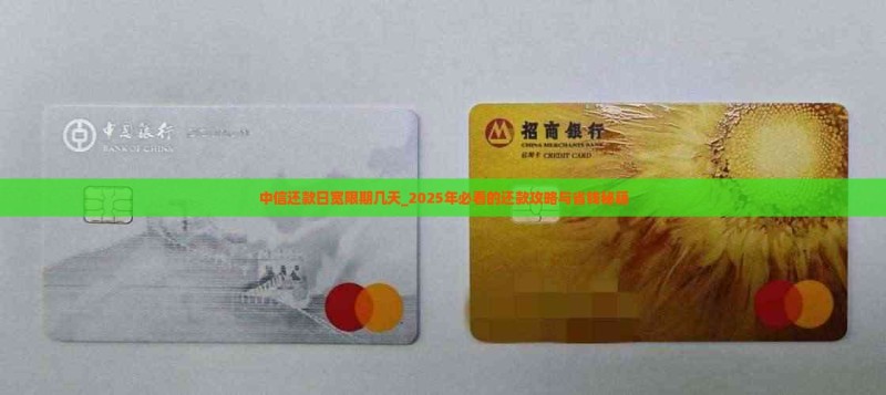 中信还款日宽限期几天